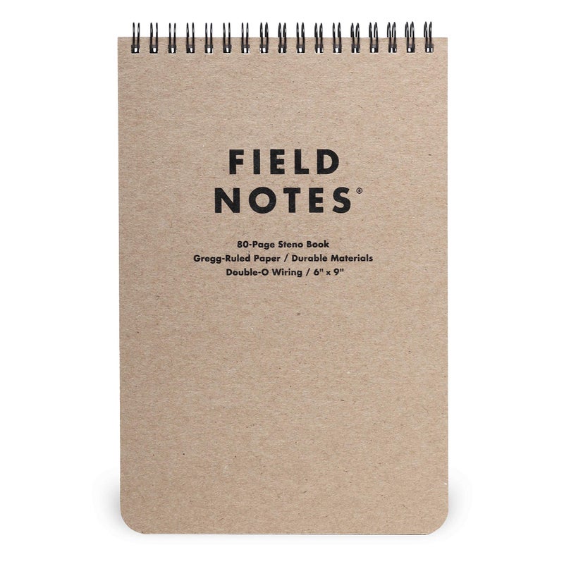 Field Notes - Steno Pad, 80 Pages - 6" x 9" - Image 1